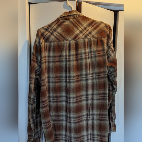 Browning brown long sleeve button up size L - Picture 2 of 5